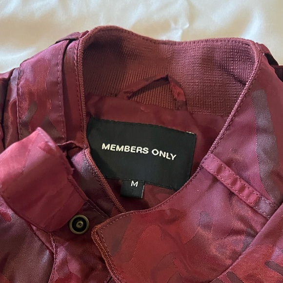 Members Only Red Jacket - Picture 3 of 4